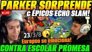 😲Parker sorprende con épicos Echo Slam contra Escolar promesa!😲