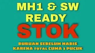 MH1 DAN SW READY STOK,PCP LANGKA SUDAH DISCONTINU,BURUAN BOSKU (DS-HUNTER PRODUK)