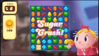 Candy Crush Tales Level 11 - NO BOOSTERS + FULL STORY + NO ADS 📖 | SKILLGAMING ✔️