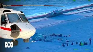 How 11 stranded fishermen were rescued from a remote Australian island | ABC Australia
