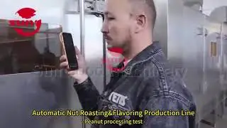 Automatic Nut Roasting & Flavoring Production Line