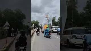 big Ganesh transportation 2025| ganesh Aagman 2025|Ganpati bappa morya 🙌🏻🌺|#ganesh #ganeshchaturthi