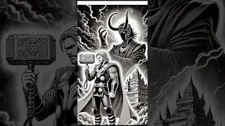 Thor & Loki: Brothers Bound by Betrayal and Loyalty ⚡ | Epic Norse Tale