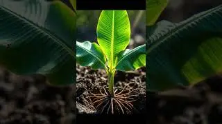 banana plant growing 🍌 #shorts #ytshorts #youtubeshorts #shortvideo #shortsfeed #song #ai