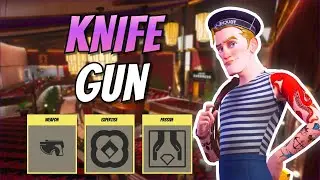 KNIFE GUN | Larcin Solo Gameplay Deceive Inc