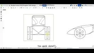 6. Creating Technical Drawing of CO2 Dragster using Onshape