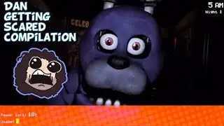 Compilation of Dan getting scared of games