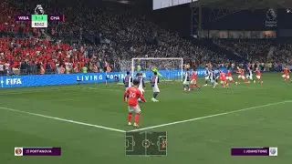 FIFA 22.Amine Gouiri late free kick steals the 3 points