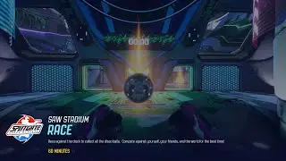 What it feels like to speedrun splitgate's saw stadium race