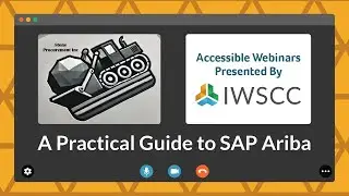 IWSCC Webinars: A Practical Guide to SAP Ariba with Stone Procurement