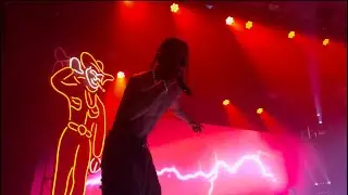 TRAVIS SCOTT DAYS BEFORE RODEO 10 YEAR ANNIVERSARY SHOW IN ATLANTA (Front Row)