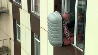 How Does a High-Rise Fire Escape Parachute Work?