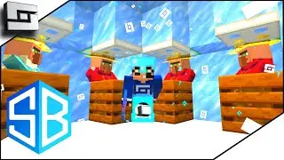 New Minecraft Villager Breeder and Automated Carrot Farm! Sourceblock Minecraft SMP E9