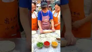 🥰Satisfying with hot street food🥳#streetfood #satisfying video#cooking #asmr#shorts