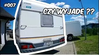 Hardcore'owy wyjazd z parkingu naszą przyczepą Wilk 620 bez movera! #007