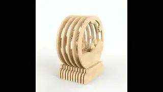 Wood Decorative Doll House Wooden Cnc Plywood Vector Plan Diy - @DoorNameplate