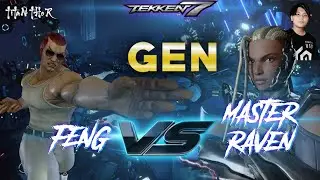 Facing DONUTS USG|Gen - KENPO VS NINJUTSU - Tekken 7 - Feng [TiTANTHOR] VS  M. Raven [Gen]
