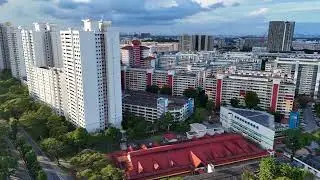 Bishan North Skyline by Day and Night