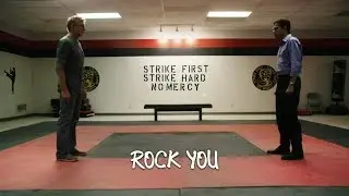 (They Will) Rock You - Daniel LaRusso & Johnny Lawrence | A Karate Kid/Cobra Kai Tribute