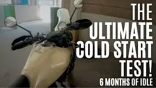 Cold Start Himalayan 450 After 6+ Months of idle! Will it Start? 🤯⚡️