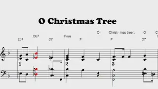 O Christmas Tree - Christmas - Piano sheet music
