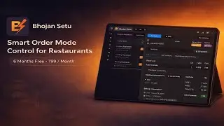 Smart Order Mode Control for Restaurants | Bhojan Setu