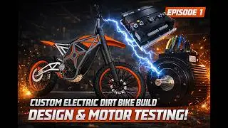 Electric Dirt Bike Build Ep.1 | Specs & Motor Bench Test