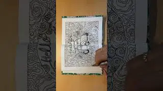 Drawing practice with a micron pen | Everyday drawing challenge