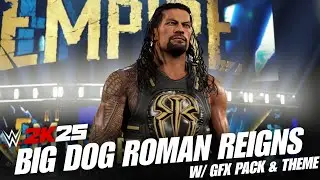 WWE2K25 Big Dog Roman Reigns 