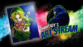 The Legend Of Zelda: Majora's Mask Timelapse painting