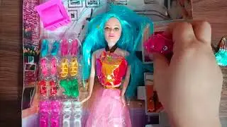 9 minutes Satisfying with unboxing hello kitty beauty set   hello kitty ASMR   miniature toy 2