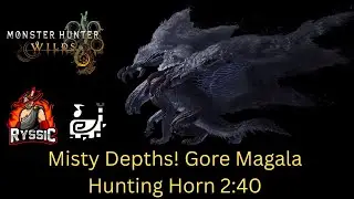 Misty Depths! Gore Magala Speedrun in 2:40 with Hunting Horn