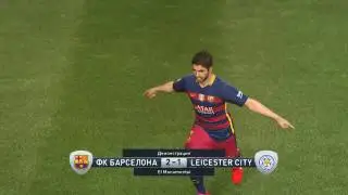 PES 2016 (PTE 2016 Patch 6.0) Awesome Solo Goal Luis Suarez! Barcelona vs Leicester City