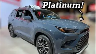Toyota Grand Highlander Platinum Hybrid 2024 года — это совершенно другое!