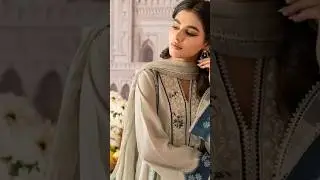 Cross Stitch Unstitched Eid Lawn 23 || Sana's blog for life