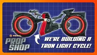 We're building a Tron: Ares Light Cycle - Regal Prop Shop