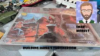 Imar Models - Building the MPC Jabba's Throne Room Kit from Star Wars
