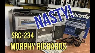 Morphy Richards SRC-234. Radio Cassette Repair. Boombox Restoration. Vintage Audio.