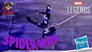 Symbiote Spider-Man - Marvel Legends - Retro Wave - Figure - Judge Ayala - Revisi&oacute;n en espa&ntilde;ol