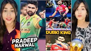 Dubki King Pradeep Narwal On Fire 🔥 | Viral Kabaddi Reels Reaction |  Ashmah