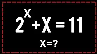 United States | A Nice Olympiad Math Exponential Equation | How to solve ?? |