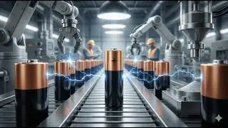 Inside a Modern Battery Plant | Complete Factory Process