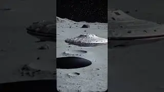spaceship on moon Landing | space shuttle on moon | spaceship moon tour | landing on moon |