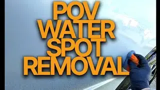 HOW WATER SPOTS ARE REMOVED