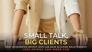 Small Talk, Big Clients: the article | by Mahlena-Rae Johnson, Small Talk Strategist