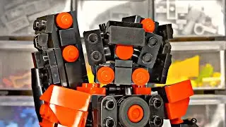 LEGO Titan Speakerman 2.0 | Tutorial | Simple | Skibidi Toilet 