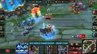 ★ YELLOWSTAR STEALS PENTAKILL TO REKKLES KENNEN | FNC VS IG | WORLDS ★