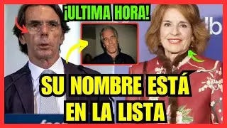 🔴&iexcl;BOMBAZO! EL NOMBRE de AZNAR APARECE en la LISTA CLASIFICADA de EPSTEIN
