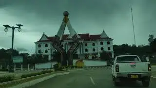 Đoạn Đường Dọc Thị Trấn Sầm Hủa Phăn L&agrave;o