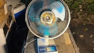 Вентилятор Panasonic F-1206 Blue Blade 12 дюймов, начало 80-х